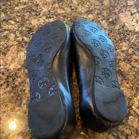 🖤 Tory Burch reva ballet flats black size 5.5 6 - Picture 9 of 16